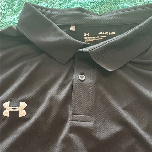 🦸♂️Big & Tall Under Armour 4XL Black Performance Top - Picture 1 of 3